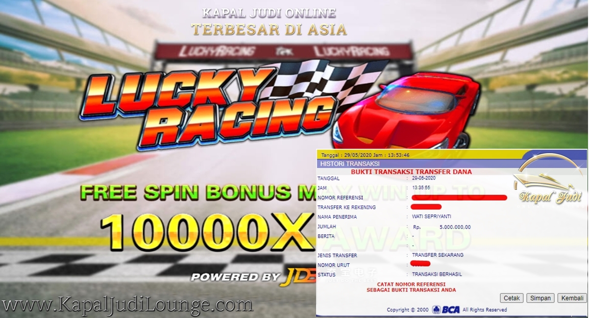 Info Kemenangan Bermain Slot Lucky Racing - kapaljudilounge